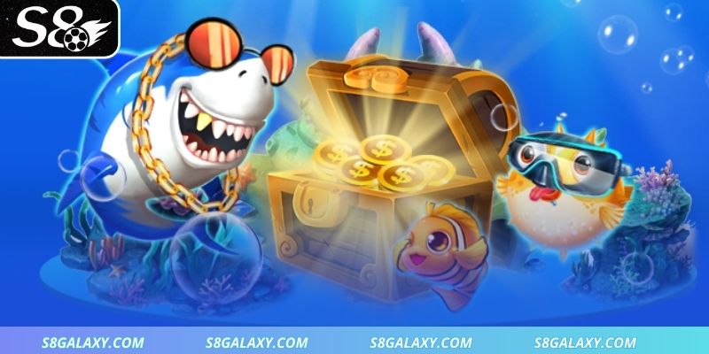 Những điểm nhấn của sảnh bắn cá S8